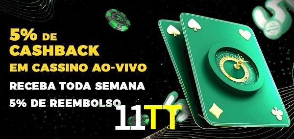 Promoções do cassino ao Vivo 11TT